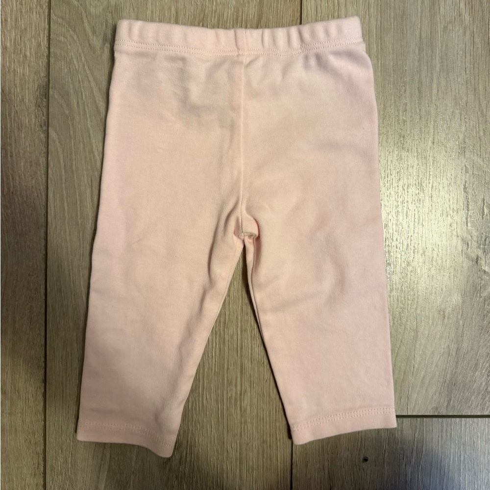 Pink Baby Leggings 6 Months